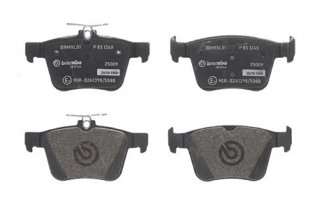 Гальмівні колодки дискові BREMBO P85 124X