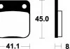 Гальмівні колодки SBS 536HF (фото 1)