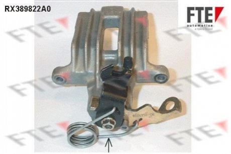 Гальмівний супорт (Ціна за цей товар формується з двох складових: Ціна на сайті + додатковий платіж. Остаточну ціну дізнавайтесь у менеджера.) FTE RX389822A0