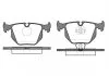 Гальмівні колодки дискові зад. BMW 3 (E46), 7 (E38), X3 (E83), X5 (E53), Z4 (E85), Z4 (E86) Land Rover Range Rover III 2.0-5.4 10.94- REMSA 038100 (фото 1)