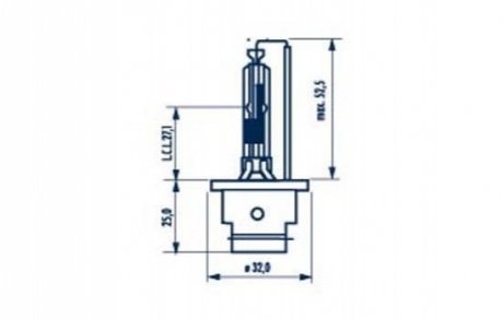 Автолампа ксенонова NARVA 84006