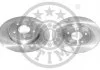 TARCZA HAMULCOWA FORD: MONDEO MK III (B5Y), MONDEO MK III ESTATE (BWY), MONDEO MK III SALOON 00-09 TYL POW SZT OPTIMAL BS6000C (фото 1)