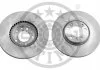 TARCZA HAMULCOWA CITROËN: C4 GRAND PICASSO II, C4 PICASSO II, C5 III (RD_), C5 III BREAK (TD >04 PRZOD POW SZT OPTIMAL BS8678HC (фото 1)