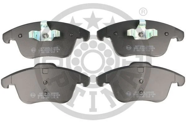 KLOCKI HAMULCOWE FORD GALAXY (WA6), MONDEO IV (BA7), MONDEO IV SALOON (BA7), MONDEO IV TURNI 06-15 PRZOD SZT OPTIMAL BP12505 (фото 1)