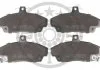 KLOCKI HAMULCOWE HONDA CIVIC MK IV FASTBACK (MA, MB), CIVIC MK V AERODECK (MB, MC), CIVIC MK 86-05 PRZOD SZT OPTIMAL BP09675 (фото 1)