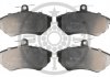 KLOCKI HAMULCOWE AUDI A4 (8D2, B5), A4 AVANT (8D5, B5), VW PASSAT (3B2), PASSAT (3B3), PASSA 94-05 PRZOD SZT OPTIMAL BP10186 (фото 1)