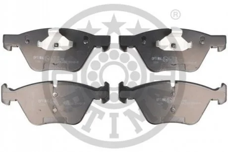 KLOCKI HAMULCOWE BMW 1 (E81), 1 (E87), 1 CONVERTIBLE (E88), 1 COUPE (E82), 3 (E90), 3 CONVER 04-16 PRZOD SZT OPTIMAL BP12384