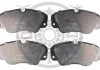 KLOCKI HAMULCOWE OPEL OMEGA A (V87), OMEGA A ESTATE (V87), OMEGA B (V94), OMEGA B ESTATE (V9 87-03 PRZOD SZT OPTIMAL BP09756 (фото 1)