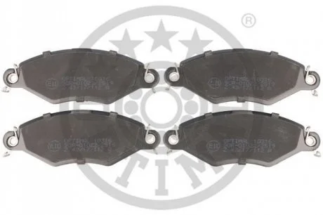 KLOCKI HAMULCOWE PEUGEOT 206 HATCHBACK (2A/C), 206 VAN, 306 (7B, N3, N5), 306 BOX BODY/ESTAT 93-12 PRZOD SZT OPTIMAL BP10316