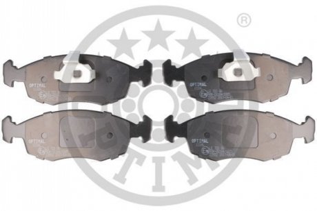 KLOCKI HAMULCOWE FIAT PALIO (178_), PALIO WEEKEND (178_), PUNTO (188_), SIENA (178_, 172_), 96-12 PRZOD SZT OPTIMAL BP10386
