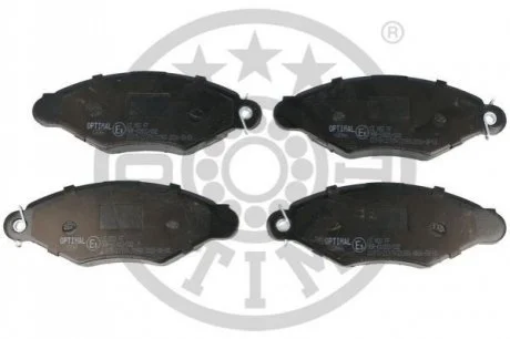 KLOCKI HAMULCOWE CITROËN XSARA (N1), XSARA BOX BODY / HATCHBACK (N3_), XSARA COUPE (N0), NIS 97-10 PRZOD SZT OPTIMAL BP12066