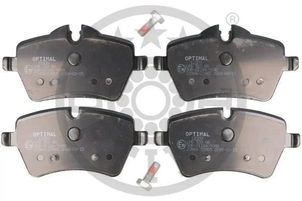 KLOCKI HAMULCOWE MINI MINI (R50, R53), MINI (R56), MINI CLUBMAN (R55), MINI CONVERTIBLE (R52 03-16 PRZOD SZT OPTIMAL BP12309 (фото 1)