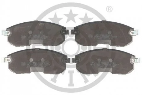 KLOCKI HAMULCOWE NISSAN CUBE (Z12), JUKE (F15), PULSAR HATCHBACK (C13), SENTRA VII (B17), TE 03-14 PRZOD SZT OPTIMAL BP12374