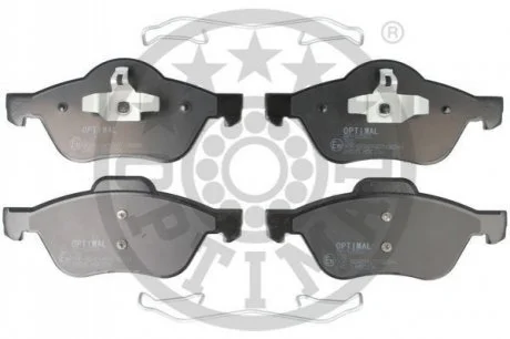 KLOCKI HAMULCOWE RENAULT CLIO III (BR0/1, CR0/1), MEGANE II (BM0/1_, CM0/1_), MEGANE II COUP 02-09 PRZOD SZT OPTIMAL BP12503