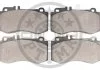 KLOCKI HAMULCOWE MERCEDES-BENZ CLS (C218), CLS SHOOTING BRAKE (X218), E-CLASS (W212), E-CLAS 09-17 PRZOD SZT OPTIMAL BP12716 (фото 2)
