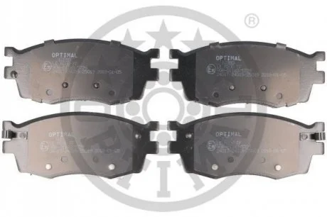 KLOCKI HAMULCOWE HYUNDAI ACCENT III (MC), ACCENT III SALOON (MC), I20 (PB, PBT), KIA PRIDE (05-15 PRZOD SZT OPTIMAL BP12280