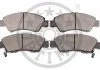 KLOCKI HAMULCOWE HONDA CITY SALOON (GM2, GM3), CIVIC MK V COUPE (EJ), CIVIC MK V HATCHBACK (91-08 PRZOD SZT OPTIMAL BP09816 (фото 2)