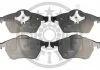 KLOCKI HAMULCOWE AUDI A4 (8D2, B5), A4 AVANT (8D5, B5), VW PASSAT (3B2), PASSAT (3B3), PASSA 94-05 PRZOD SZT OPTIMAL BP10064 (фото 1)