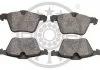 KLOCKI HAMULCOWE FORD GALAXY (WA6), S-MAX (WA6), VOLVO S60 II (134), S80 II (124), V60 I (15 06-15 PRZOD SZT OPTIMAL BP12511 (фото 2)