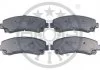Гальмівні колодки дискові OPTIMAL BP12562 (фото 1)
