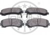 KLOCKI HAMULCOWE ISUZU D-MAX I PLATFORM/CHASSIS (TFR, TFS), D-MAX II (TFR, TFS), D-MAX II PL 06-12 PRZOD SZT OPTIMAL BP12562 (фото 2)