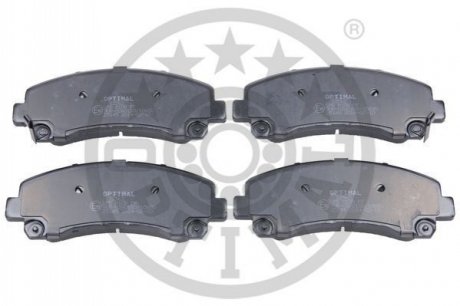 KLOCKI HAMULCOWE ISUZU D-MAX I PLATFORM/CHASSIS (TFR, TFS), D-MAX II (TFR, TFS), D-MAX II PL 06-12 PRZOD SZT OPTIMAL BP12562