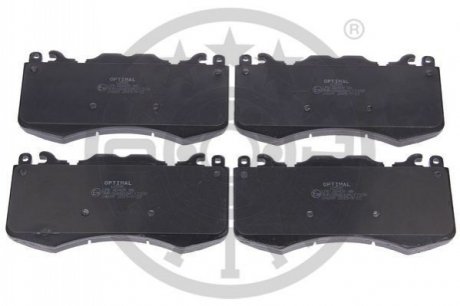 KLOCKI HAMULCOWE LAND ROVER DISCOVERY IV (L319), RANGE ROVER IV (L405), RANGE ROVER MK III (09-13 PRZOD SZT OPTIMAL BP12595