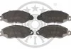 KLOCKI HAMULCOWE FORD TRANSIT BUS (FD_ _, FB_ _, FS_ _, FZ_ _, FC_ _), TRANSIT PLATFORM/CHAS 00-06 PRZOD SZT OPTIMAL BP77212 (фото 1)