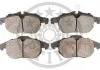 KLOCKI HAMULCOWE FIAT CROMA (194_), CROMA BOX (194_), OPEL ASTRA H (A04), ASTRA H SPORT HATC 98-15 PRZOD SZT OPTIMAL BP88800 (фото 2)