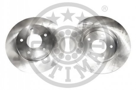TARCZA HAMULCOWA NISSAN: ALMERA TINO (V10), PRIMERA (P12), PRIMERA ESTATE (WP12), PRIMERA HA >00 TYL POW SZT OPTIMAL BS8116C