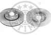 TARCZA HAMULCOWA TOYOTA AURIS (NRE15 ZZE15 ADE15 ZRE15 NDE15) AVENSIS ESTATE (ZRT27 ADT27) 07> PRZOD POW SZT OPTIMAL BS8880C (фото 1)