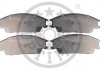 KLOCKI HAMULCOWE HONDA ACCORD MK II (AC, AD), ACCORD MK II HATCHBACK (AC, AD), HYUNDAI ACCEN 83-00 PRZOD SZT OPTIMAL BP09451 (фото 1)
