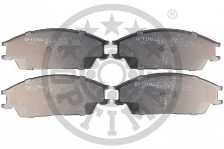 KLOCKI HAMULCOWE HONDA ACCORD MK II (AC, AD), ACCORD MK II HATCHBACK (AC, AD), HYUNDAI ACCEN 83-00 PRZOD SZT OPTIMAL BP09451
