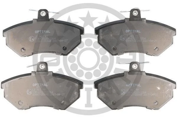 KLOCKI HAMULCOWE SEAT CORDOBA (6K1, 6K2), CORDOBA VARIO (6K5), IBIZA MK II (6K1), INCA (6K9) 88-04 PRZOD SZT OPTIMAL BP09772 (фото 1)