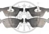 KLOCKI HAMULCOWE CHRYSLER CROSSFIRE, CROSSFIRE ROADSTER, MERCEDES-BENZ CLK (C208), CLK CONVE 95-08 PRZOD SZT OPTIMAL BP12071 (фото 1)