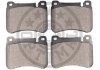 KLOCKI HAMULCOWE MERCEDES-BENZ C-CLASS (W203), C-CLASS COUPE (CL203), C-CLASS T-MODEL (S203) 00-11 PRZOD SZT OPTIMAL BP12318 (фото 2)