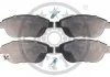 KLOCKI HAMULCOWE FIAT 500L (351_, 352_), OPEL CORSA D (S07), CORSA D VAN (S07), VAUXHALL COR 06-14 PRZOD SZT OPTIMAL BP12323 (фото 1)