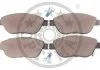 KLOCKI HAMULCOWE FIAT 500L (351_, 352_), OPEL CORSA D (S07), CORSA D VAN (S07), VAUXHALL COR 06-14 PRZOD SZT OPTIMAL BP12323 (фото 2)