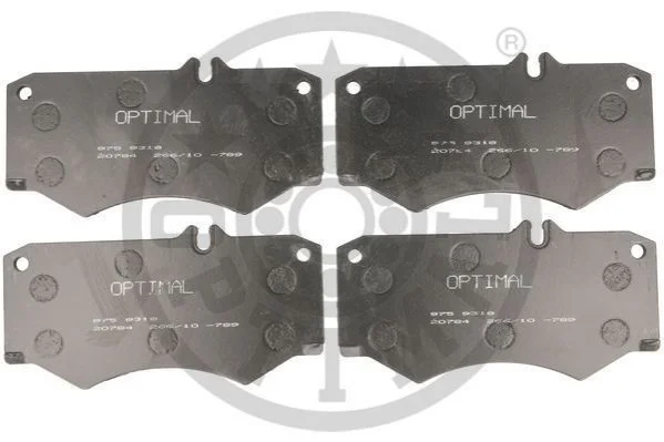 KLOCKI HAMULCOWE MERCEDES-BENZ G-CLASS (W460), G-CLASS (W461), G-CLASS (W463), G-CLASS CABRI 68-00 PRZOD SZT OPTIMAL BP09318 (фото 1)