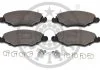 KLOCKI HAMULCOWE PEUGEOT 206 HATCHBACK (2A/C), 206 SALOON, 206 SW (2E/K), 206 VAN, 206+ (2L_ 93-07 PRZOD SZT OPTIMAL BP64320 (фото 2)