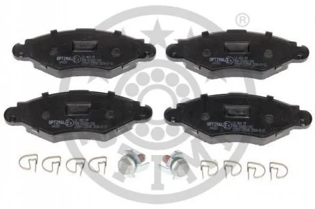 KLOCKI HAMULCOWE PEUGEOT 206 HATCHBACK (2A/C), 206 SALOON, 206 SW (2E/K), 206 VAN, 206+ (2L_ 93-07 PRZOD SZT OPTIMAL BP64320