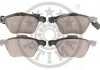 KLOCKI HAMULCOWE FORD GALAXY (WGR), SEAT ALHAMBRA (7V8, 7V9), VW SHARAN (7M8, 7M9, 7M6), TRA 90-10 PRZOD SZT OPTIMAL BP83602 (фото 2)