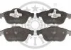 KLOCKI HAMULCOWE RENAULT LAGUNA II (BG0/1_), LAGUNA II SPORT TOURER (KG0/1_), SCÉNIC I MPV (00-07 PRZOD SZT OPTIMAL BP84300 (фото 1)