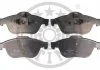 KLOCKI HAMULCOWE RENAULT ESPACE MK IV (JK0/1_), LAGUNA II (BG0/1_), LAGUNA II SPORT TOURER (01-05 PRZOD SZT OPTIMAL BP12130 (фото 1)
