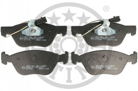 KLOCKI HAMULCOWE ALFA ROMEO 147 (937_), 156 (932_), 156 SPORTWAGON (932_), GT (937_), FIAT B 97-12 PRZOD SZT OPTIMAL BP10535