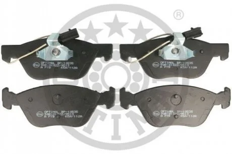 KLOCKI HAMULCOWE ALFA ROMEO 147 (937_), 156 (932_), 156 SPORTWAGON (932_), GT (937_), FIAT B 97-12 PRZOD SZT OPTIMAL BP10535