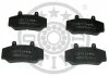 KLOCKI HAMULCOWE UMM TRANSCAT, VOLVO 740 (744), 740 KOMBI (745), 760 (704, 764), 760 KOMBI (81-98 PRZOD SZT OPTIMAL BP09610 (фото 1)