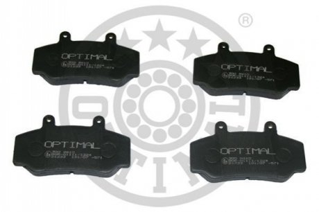 KLOCKI HAMULCOWE UMM TRANSCAT, VOLVO 740 (744), 740 KOMBI (745), 760 (704, 764), 760 KOMBI (81-98 PRZOD SZT OPTIMAL BP09610