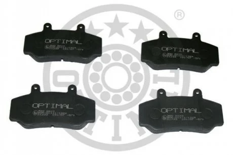 KLOCKI HAMULCOWE UMM TRANSCAT, VOLVO 740 (744), 740 KOMBI (745), 760 (704, 764), 760 KOMBI (81-98 PRZOD SZT OPTIMAL BP09610