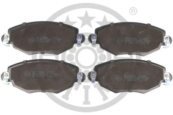 KLOCKI HAMULCOWE FORD MONDEO MK III (B5Y), MONDEO MK III SALOON (B4Y), MONDEO MK III TURNIER 00-09 PRZOD SZT OPTIMAL BP12091 (фото 1)